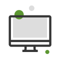 Computer screen icon